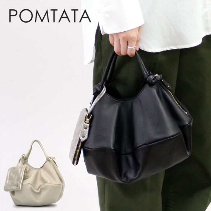 楽天市場】ポンタタ pomtata バッグ トートバッグ ENVAN エンバン 本革 