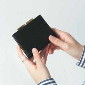 【クーポン】pomtata 財布 ポンタタ コンパクト財布 折り財布 がま口 本革 ソフトレザー レディース p2604 GAB FOLD WALLET 0123-1543 ★