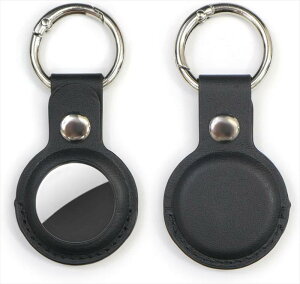 AirTag�p �P�[�X ���U�[ �y�u���b�N�z �� �G�A�^�O�p �L�[�z���_�[ �ی^�J���r�i �J�o�[ �L�[�����O�t�� �����h�~ ���炫��Ղ�Ղ�� ATC-002