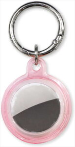 AirTag�p �P�[�X ���� �y�s���N�z TPU �G�A�^�O�p �L�[�z���_�[ �ی�J�o�[ �X�g���b�v �����h�~ ���炫��Ղ�Ղ�� ATC-014