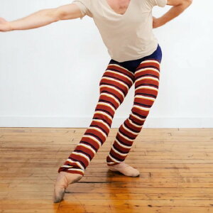 yRubia tbOEH[}[ ARTHURzRubiaWear t bOEH[}[ ARTHURrAEFA FULL LEGWARMER Rust Multi stripe