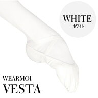 送料無料 ウェアモア VESTA（ヴェスタ） バレエシューズ ホワイト WEARMOI ヴェスタ ストレッチキャンバ…