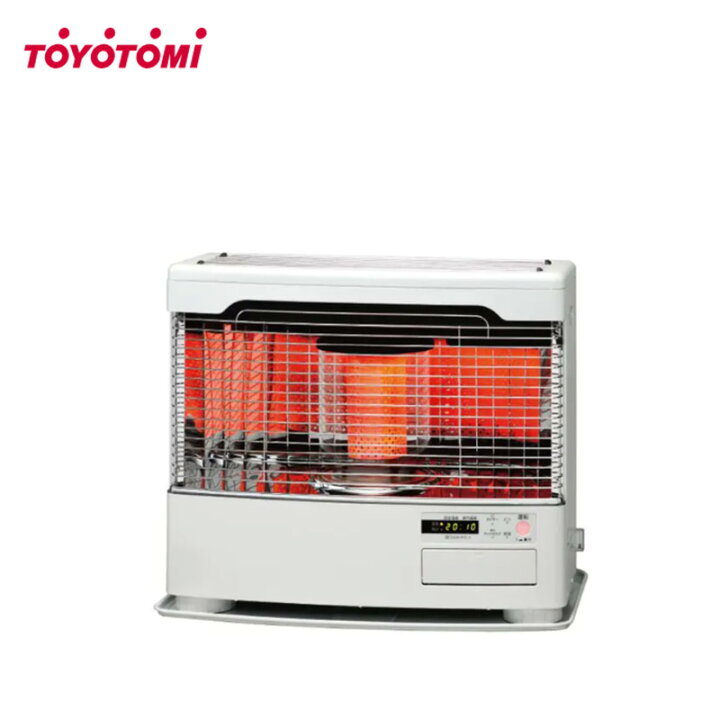 楽天市場】トヨトミ FF式ストーブ FR-70N ホワイト 灯油 人感センサー  