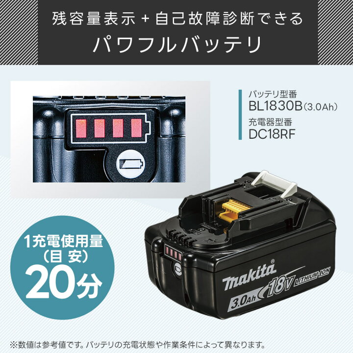 楽天市場】マキタ 掃除機 18V コードレスクリーナー CL180FDRF 