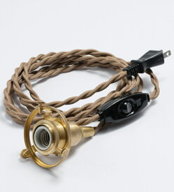 中間スイッチ付ソケットコードE17プラグタイプ