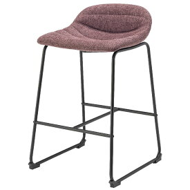 Counter Chair DUMBO カウンターチェア ブラウン グレー ピンクパープル ファブリック スチール ハイスツール バーチェア stool モダン ブルックリン