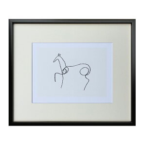 Le cheval n sJ\ gOt 63×53cm A[gt[ G CeA mg[ ǖʑ  k _ i` ubNt[ |X^[  Ǌ| z