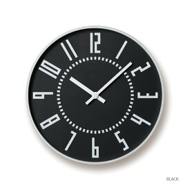 eki clock 壁掛け時計 時計 北欧 おしゃれ かわいい 直径25.6cm 数字 五十嵐威暢 シンプル モダン Lemnos レムノス エキクロック デザイン賞 丁寧な暮らし