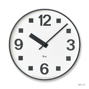 RIKI PUBLIC CLOCK Ǌ|v v nӗ k Vv _ ubN  킢 a25.6cm Lemnos mX L pubN NbN bjȂ fUCi[Y 
