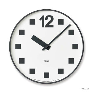 RIKI PUBLIC CLOCK Ǌ|v v nӗ k Vv _ ubN  킢 a25.6cm Lemnos mX L pubN NbN bjȂ fUCi[Y 