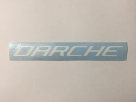 【DARCHE 正規品】DARCHEオリジナルカッティングステッカー Lサイズ ロゴステッカー ダーチ DARCHE