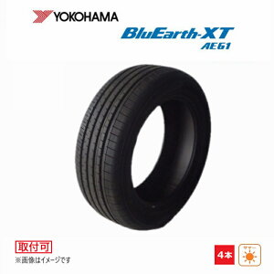 �y�^�C�������Ώہz 235/55R18 100V ���R�n�}�^�C�� YOKOHAMA �� BluEarth-XT AE61 �V�i 4�{�Z�b�g �T�}�[ �^�C�� 2025�N�� 235/55/18 235/55-18