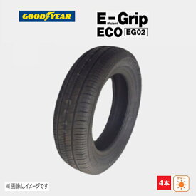 225/45R18 95W XL グッドイヤー E-Grip ECO EG02 新品処分 4本セット サマータイヤ 2020年製