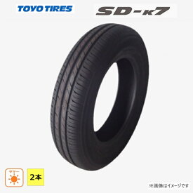 145/80R12 74S トーヨータイヤ TOYO 夏 SD-K7 新品 2本セット サマータイヤ 日本製 145/80/12 145/80-12