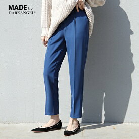 49%OFF！【期間限定：1,799円〜2,399円！】 テーパードパンツ パンツ レディース きれいめ ストレッチ テーパードパンツ センタープレス ピンタック オフィス 春 ウエストゴム 【センタープレステーパードパンツ】ダークエンジェル ブラック以外がページ内最安 a_bag