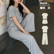 【期間限定：4,490円→3,890円！】 セットアップ レディース 夏 半袖 パンツセットアップ 選べる2タイプ …