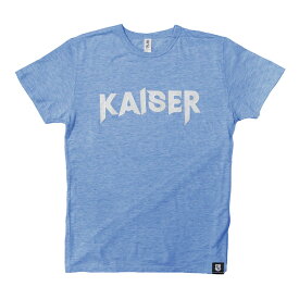 【大決算セール】ULTIMA DARTS 【アルティマダーツ】 カイザー刺繍Tシャツ 4.4oz ヘザーブルー S (KAISER Embroidery T-Shirt Heather Blue S)