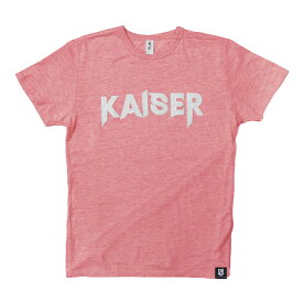 【大決算セール】ULTIMA DARTS 【アルティマダーツ】 カイザー刺繍Tシャツ 4.4oz ヘザーピンク M (KAISER Embroidery T-Shirt Heather Pink M)