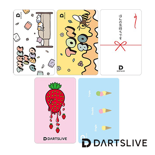 ダーツ DARTSLIVE CARD ライブカード 052 01-05