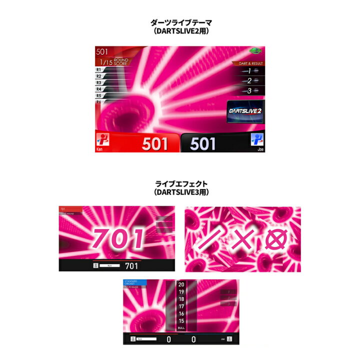 楽天市場】ダーツ ライブカード ダーツライブ20周年記念 復刻版セット 