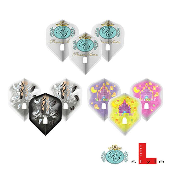 楽天市場 フライト L Style Lフライト エルフライト Princess Series Pro L3 藤本なつみ 軽辺真央 Logo Ver 1 プリンセスシリーズ Darts Shop Tito ダーツティト