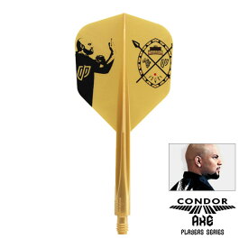 ダーツ フライト CONDOR AXE A.W Inspiration4 METALLIC GOLD Small コンドルアックス デヴォン・ピーターセン選手モデル