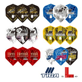 ダーツ フライト TIGA × L-Flight PRO EZ プレイヤーモデル TIGA祭り2025