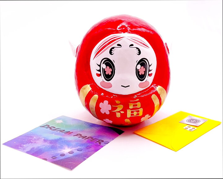 楽天市場】福を招くダルマ 開運だるま 縁起物 かわいい 達磨 開運 