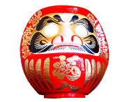 和雑貨 贈り物 オリジナル 縁起物 高崎だるま 6丸(9号)高さ28cm 手作り キャラクター 特別オーダー 贈り…