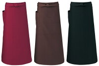 ソムリエエプロンエプロンarbeアルべT-6233【男女兼用】【カフェ飲食制服】【ソムリエ】【レストランエプロン】【撥水加工】【エプロン防シワ】【制電加工】