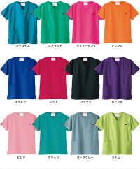 PANTONEパントンFOLKスクラブ(男女兼用)7000SCユニフォーム医療用白衣クリニックフォーク21色展開