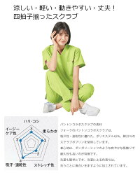 スクラブ医療PANTONEパントンFOLKスクラブ(男女兼用)7000SCユニフォーム医師医療用白衣クリニックフォーク21色展開術衣
