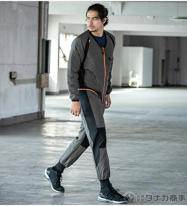 楽天市場 即日発送 防寒つなぎ 防寒インナースーツ 防寒 袖付き Ge 40 防寒つなぎ 釣り 防寒着 バイク 防寒 防寒 インナー キャンプ 防寒着 登山 防寒着 キルト綿入り 防寒着 作業服 作業着 送料無料 だるま商店