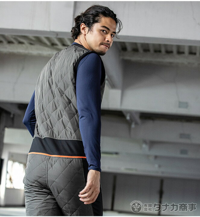 楽天市場 即日発送 防寒つなぎ 防寒インナースーツ 防寒 袖無し 防寒つなぎ 防寒着 中綿入り 袖無し Ge 42 釣り バイク キャンプ 登山 アウトドア キルト綿入り 送料無料 だるま商店