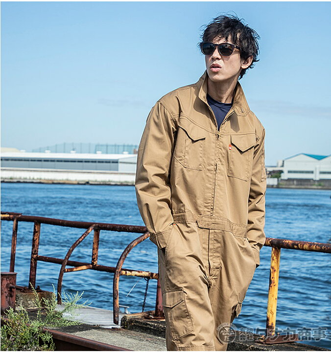 楽天市場 P5倍 10 3まで つなぎ お洒落 作業服 安い 高品質 Ge 627 つなぎ おしゃれ ツナギ 作業服 つなぎ 酪農 作業着 作業服 つなぎ 農作業 作業着 春夏秋冬オールシーズン素材 だるま商店
