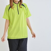 【送料無料】【TS-DESIGN藤和ショートスリーブハーフジップシャツ3015】【半袖シャツ】【メンズ】【マッスルサポート】【吸汗速乾Tシャツアンダーシャツ】【クールビズ】【カラーラボ】【春夏】