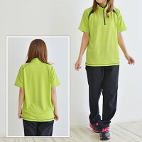 【送料無料】【TS-DESIGN藤和ショートスリーブハーフジップシャツ3015】【半袖シャツ】【メンズ】【マッスルサポート】【吸汗速乾Tシャツアンダーシャツ】【クールビズ】【カラーラボ】【春夏】