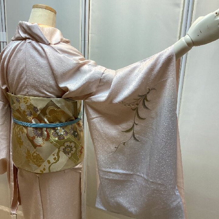 楽天市場】【送料無料】訪問着 お仕立て付き 正絹 刺繍 ぼかし更紗華文 