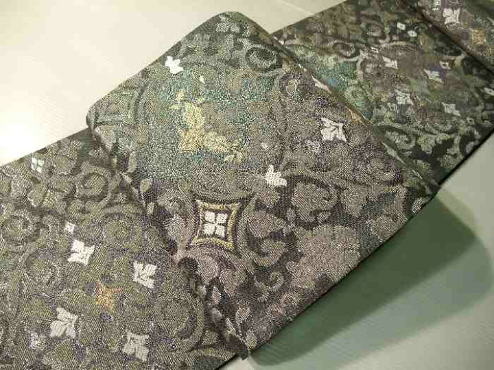 楽天市場】【送料無料】袋帯 正絹 西陣 螺鈿金華山織 有栖川織物 新品  