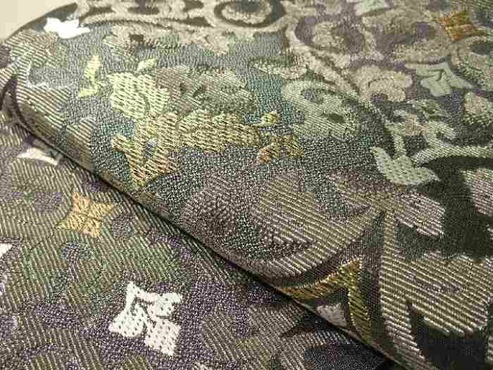 楽天市場】【送料無料】袋帯 正絹 西陣 螺鈿金華山織 有栖川織物 新品  