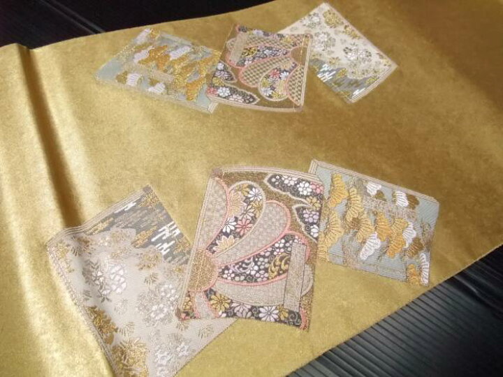 楽天市場】【送料無料】逸品 正絹西陣袋帯 「吉祥謡本集」−瀞金錦  