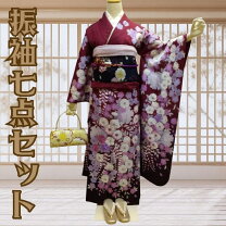 楽天市場】オックス生地 花柄（着物セット｜和服）：レディース
