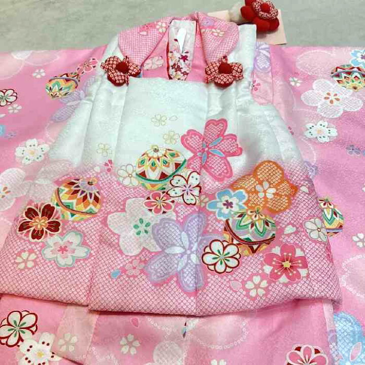 楽天市場】【送料無料】七五三 着物 3歳 被布・着物7点セット 刺繍  