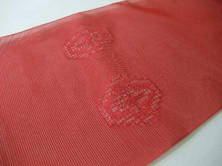 楽天市場】【送料無料】夏物 正絹西陣絽九寸名古屋帯 幾何学柄 新品  