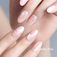 【DASHING DIVA公式】Blushing Heart : magic press アウトレット商品 30枚 ネイルチップ マジックプレス…