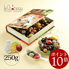 【エントリーでポイント10倍】 世界各国の厳選素材を使用した絶品 ルシャトー ギフトボックス250g バレンタイン 2026 チョコ チョコレートギフト 高級 おしゃれ バレンタインチョコ 【特典】本商品ご購入でミニチョコBOX2箱プレゼント