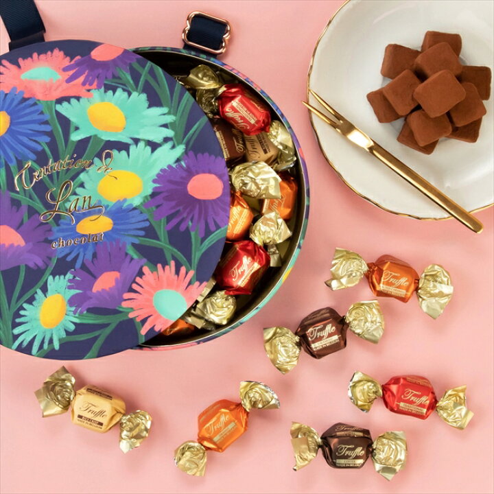 楽天市場 ホワイトデー チョコレート チョコ ギフト スイーツ お菓子 洋菓子 高級 人気 かわいい お取り寄せ 新登場 タンタシオン デュ ラン 24ヶ入 熟練ショコラティエが手掛ける力強いカカオと繊細な甘さ ダスカコレクション