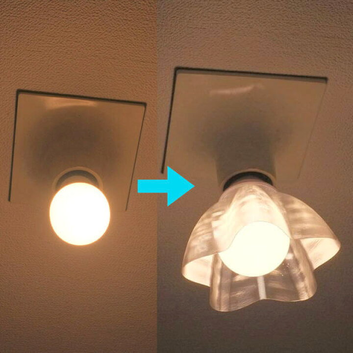 透明な Led電球カバー シェードのみ 同心円模様の傘 直径 11cm 裸電球にかぶせる おしゃれ照明カバー きらめくランプシェード ペンダントライトにも 天井直付けのシーリングライトにも E26 E17 デイシン プライム 天井用 シーリングライト 直径16cm Studiodeiure It
