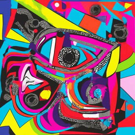 AIアートポスター カナブストラクド「ピカソ・非セザンヌ的…」 Kanabstracd オリジナルアート作品 アートポスター アートプリント 壁掛けアート ウォールアート インテリア デジタルアート 現代アート