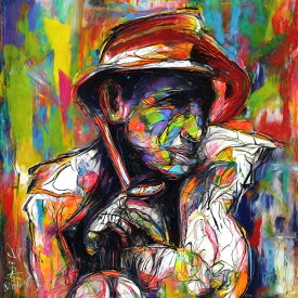 AIアートポスター カナブストラクド「ピカソ的分析的キュビスムなき…」 Kanabstracd オリジナルアート作品 アートポスター アートプリント 壁掛けアート ウォールアート インテリア デジタルアート 現代アート